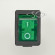Переключатель KCD1-104B (KCD1-104BN0111GKA) (маркировка KCD8) 6A 4pin GREEN light