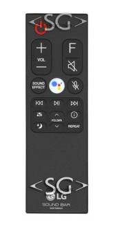 Пульт дистанционного управления для LG AKB75595321 Soundbar /orig./