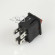Переключатель KCD1-104B (KCD1-104BN0111YBA) (маркировка KCD8) 6A 4pin YELLOW  light