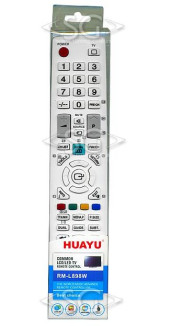 Пульт дистанционного управления для SAMSUNG universal RM-L898W белый (корпус типа BN59-00862A lcd) блистер Пульт дистанционного управления для SAMSUNG universal RM-L898W белый (корпус типа BN59-00862A lcd) блистер