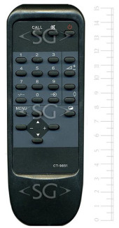 Пульт дистанционного управления для TOSHIBA CT-9851 широкий корпус Пульт дистанционного управления для TOSHIBA CT-9851 широкий корпус