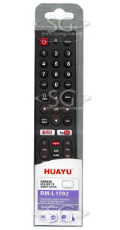 Пульт дистанционного управления для SKYWORTH/WALTON/YASIN universal RM-L1592 (корпус типа JH-16440 переключение 5 кодов) блистер Пульт дистанционного управления для SKYWORTH/WALTON/YASIN universal RM-L1592 (корпус типа JH-16440 переключение 5 кодов) блистер