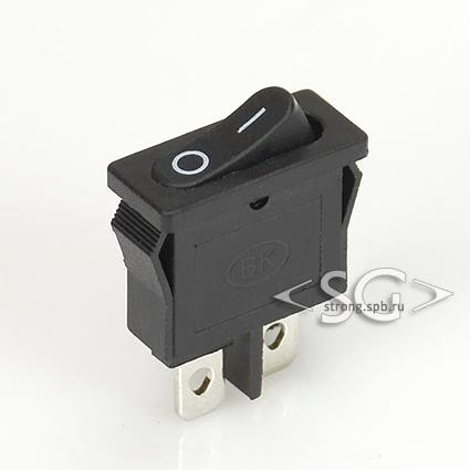Переключатель KCD1-110 (KCD1-110O0111KKA) 6A 2pin BLACK Переключатель KCD1-110 (KCD1-110O0111KKA) 6A 2pin BLACK