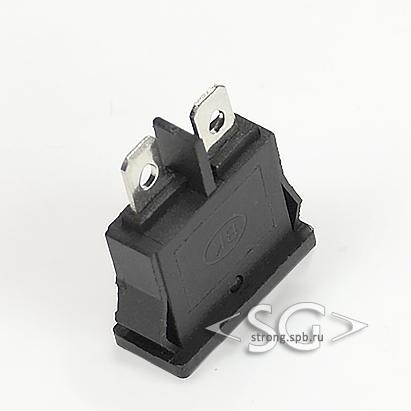 Переключатель KCD1-110 (KCD1-110O0111KKA) 6A 2pin BLACK Переключатель KCD1-110 (KCD1-110O0111KKA) 6A 2pin BLACK