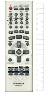 Пульт дистанционного управления для PANASONIC N2QAHB000064 audio system 5disc (заменит N2QAYB000028,N2QAHB000065, 55,53,51 и др) Пульт дистанционного управления для PANASONIC N2QAHB000064 audio system 5disc (заменит N2QAYB000028,N2QAHB000065, 55,53,51 и др)