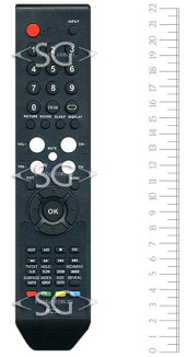 Пульт дистанционного управления для SUPRA RC3b (RC3w белый) tv STV-LC1925WL и др./ FUSION RC3b / CASIO RC3b Пульт дистанционного управления для SUPRA RC3b (RC3w белый) tv STV-LC1925WL и др./ FUSION RC3b / CASIO RC3b