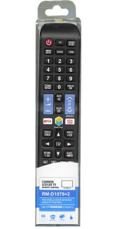 Пульт дистанционного управления для SAMSUNG universal RM-D1078+2 (корпус типа AA59-00581A netflix.smart. 3D без подсветки) бл Пульт дистанционного управления для SAMSUNG universal RM-D1078+2 (корпус типа AA59-00581A netflix.smart. 3D без подсветки) бл
