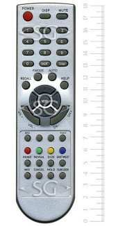 Пульт дистанционного управления для AKIRA ACH-P-2      /AKIRA GRK39G1-C11     /Erisson 21SF30  /Trony CRT2103