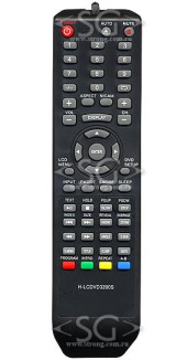 Пульт дистанционного управления для HYUNDAI H-LCDVD3200S (2200) tv+dvd H-LEDVD22V10(19V10) / SUPRA STV-LC2622WD tv+dvd