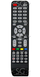 Пульт дистанционного управления для AKAI universal RM-L1153(корпус типа CX-507)переключение 27-и кодов(в кор.)POLAR/ROL/SUP/HYU