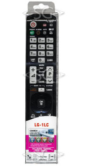 Пульт дистанционного управления для LG universal RM-L930-LG-1LC(корпус типа AKB73615303 3D,NETFLIX, AMAZON, с функц. обуч)блис Пульт дистанционного управления для LG universal RM-L930-LG-1LC(корпус типа AKB73615303 3D,NETFLIX, AMAZON, с функц. обуч)блис