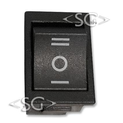Переключатель KCD1-20331KK 6A 6pin BLACK