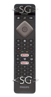 Пульт дистанционного управления для PHILIPS 398GR10BEPHN0025BC(17BC), BRC0884402/01(017BC) (=996599002562) ambilight /orig./