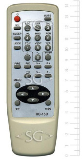 Пульт дистанционного управления для WESTON RC-15D / ERISSON / SANSUI Пульт дистанционного управления для WESTON RC-15D / ERISSON / SANSUI