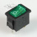 Переключатель KCD1-B2 (KCD1-B2101N11GK) (маркировка KCD7) 6A 3pin GREEN  light