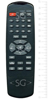 Пульт дистанционного управления для HUMAX VDS-3300 (ресивер HUMAX F1 VA ) sat /SAMSUNG VDS3300