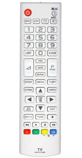 Пульт дистанционного управления для LG AKB73715639 белый Пульт дистанционного управления для LG AKB73715639 белый