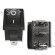 Переключатель KCD1-B2 (KCD1-B2101O11KK) (маркировка KCD7) 6A 3pin BLACK