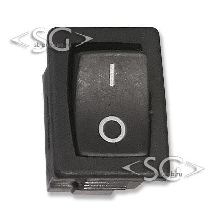Переключатель KCD1-B2 (KCD1-B2101O11KK) (маркировка KCD7) 6A 3pin BLACK