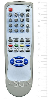 Пульт дистанционного управления для HYUNDAI BT-0360A    /AKAI BT-0360A     Novex/Hyundai H-LCD-1504, H-LCD2004/Trony 20LW1