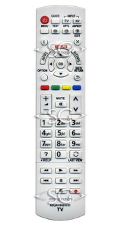Пульт дистанционного управления для PANASONIC N2QAYB001011 белый (=N2QAYB001009 чёрный) NETFLIX Пульт дистанционного управления для PANASONIC N2QAYB001011 белый (=N2QAYB001009 чёрный) NETFLIX