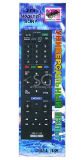 Пульт дистанционного управления для SONY universal RM-L1185 (корпус типа RM-ED054+3D) в коробке Пульт дистанционного управления для SONY universal RM-L1185 (корпус типа RM-ED054+3D) в коробке