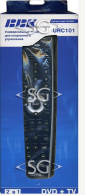 Пульт дистанционного управления для BBK URC101 universal 2in1 dvd+tv       /orig./