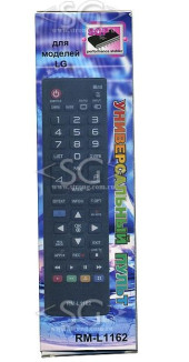 Пульт дистанционного управления для LG universal RM-L1162 (корпус типа AKB73715601smart. 3D) в коробке Пульт дистанционного управления для LG universal RM-L1162 (корпус типа AKB73715601smart. 3D) в коробке