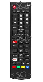 Пульт дистанционного управления для LG AKB75675303 ivi Пульт дистанционного управления для LG AKB75675303 ivi