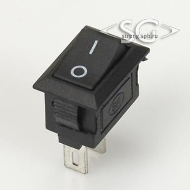 Переключатель KCD11-A (KCD11A10111KK) маркировка KCD1) 3A 2pin BLACK Переключатель KCD11-A (KCD11A10111KK) маркировка KCD1) 3A 2pin BLACK