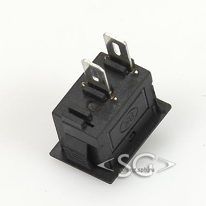 Переключатель KCD11-A (KCD11A10111KK) маркировка KCD1) 3A 2pin BLACK Переключатель KCD11-A (KCD11A10111KK) маркировка KCD1) 3A 2pin BLACK