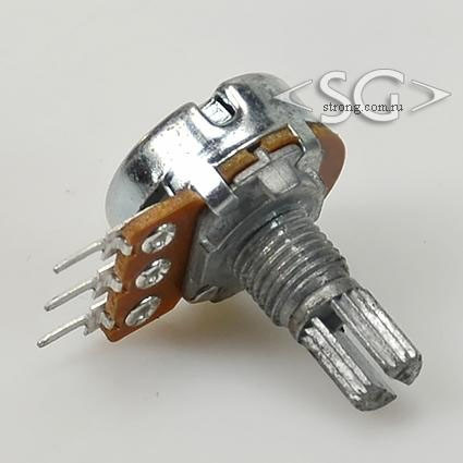СП3-500"k"М 100 кОм A вал T/15 Р (импортная серия R16, WH148) СП3-500"k"М 100 кОм A вал T/15 Р (импортная серия R16, WH148)