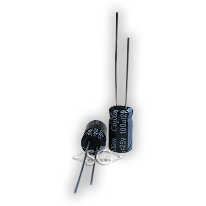 ECAP 100х25в CAPXON 105*С 6,3*11 ECAP 100х25в CAPXON 105*С 6,3*11