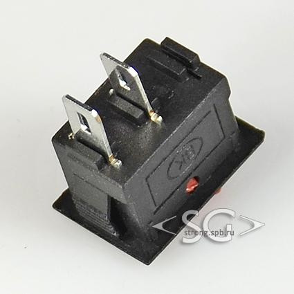 Переключатель KCD11-A (KCD11A10111RK) (маркировка KCD1) 3A 2pin RED Переключатель KCD11-A (KCD11A10111RK) (маркировка KCD1) 3A 2pin RED