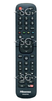 Пульт дистанционного управления для HISENSE EN2S27HS (EN2527HS)  YouTube   /orig./