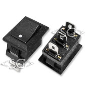 Переключатель KCD11-A (KCD11A10211KK) 3A 3pin BLACK Переключатель KCD11-A (KCD11A10211KK) 3A 3pin BLACK