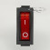 Переключатель KCD3-1 (KCD3-101C11CRK) 12V  (маркировка KCD2) 16A 3pin RED light