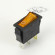 Переключатель KCD3-1 (KCD3-101C11CYK 12V) (маркировка KCD2) 16A 3pin YELLOW light