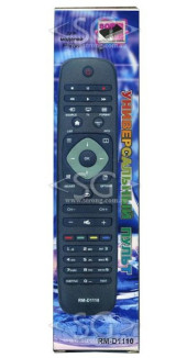 Пульт дистанционного управления для PHILIPS universal RM-D1110 (корпус типа 2422 549 90467 (YFK309-001)) в коробке Пульт дистанционного управления для PHILIPS universal RM-D1110 (корпус типа 2422 549 90467 (YFK309-001)) в коробке