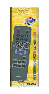 Пульт дистанционного управления для SHARP universal RM-026G (корпус типа G1342SA) в коробке Пульт дистанционного управления для SHARP universal RM-026G (корпус типа G1342SA) в коробке