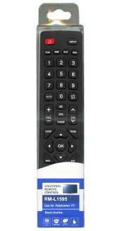 Пульт дистанционного управления для TELEFUNKEN universal RM-L1595( корпус типа RC21 NEW переключение 5 кодов) блистер Пульт дистанционного управления для TELEFUNKEN universal RM-L1595( корпус типа RC21 NEW переключение 5 кодов) блистер