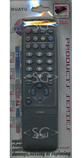 Пульт дистанционного управления для SHARP universal RM-104G (корпус типа G1170PESA) блистер Пульт дистанционного управления для SHARP universal RM-104G (корпус типа G1170PESA) блистер