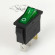 Переключатель KCD3-1 (KCD3-101N11CGK) 16A 3pin GREEN light