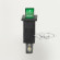 Переключатель KCD3-1 (KCD3-101N11CGK) 16A 3pin GREEN light