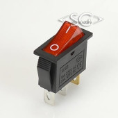 Переключатель KCD3-1 (KCD3-101N11CRK) 16A 3pin RED light Переключатель KCD3-1 (KCD3-101N11CRK) 16A 3pin RED light