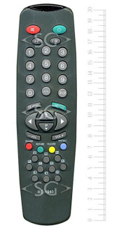 Пульт дистанционного управления для VESTEL RC-1940 /RADUGA /ORION RC-1940 серый Пульт дистанционного управления для VESTEL RC-1940 /RADUGA /ORION RC-1940 серый