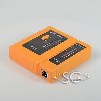 Кабельный тестер CT468 (RG45+RG11)