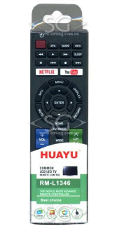 Пульт дистанционного управления для SHARP universal RM-L1346 (NETFLIX, YouTube) блистер Пульт дистанционного управления для SHARP universal RM-L1346 (NETFLIX, YouTube) блистер