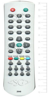 Пульт дистанционного управления для VESTEL RC-2040 mini (SF-148) белый Пульт дистанционного управления для VESTEL RC-2040 mini (SF-148) белый