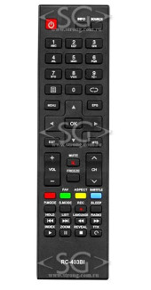 Пульт дистанционного управления для DAEWOO RC-403BI (L32S635VKE и др.) Пульт дистанционного управления для DAEWOO RC-403BI (L32S635VKE и др.)